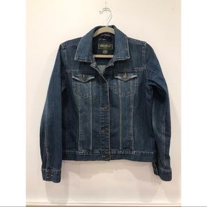 Eddie Bauer Stretch Jean Jacket